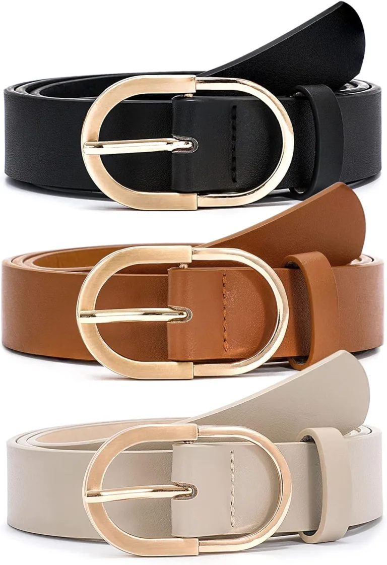 VONMELLI Women’s Belts 3 Pack Review